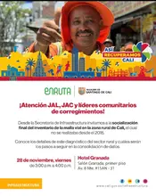 Socializaci&oacute;n Inventario de Vias