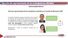 Representante de los colaborares CDAV ante el comité de Bienestar