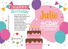 Cumpleaños julio