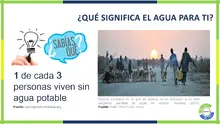 Sin agua potable