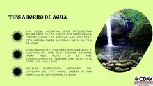 Tips ahorro de agua