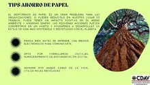 Tips ahorro de papel