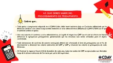 Lo Que Debes Saber del Procedimiento de Presupuesto 4