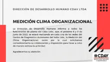 Medición Clima Organizacional 2022