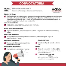 Convocatoria Profesional Universitario Grado 4 - Sistemas de Información