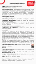 CONVOCATORIA CONTROL INTERNO