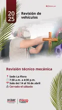 Horario de atención semana santa CDAV/