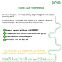 enRuta con la Transparencia