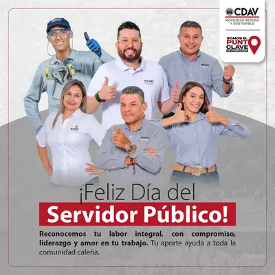 ¡Feliz Día del Servidor Público!