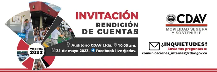 Streaming Audiencia P&uacute;blica de Rendici&oacute;n de Cuentas Vigencia 2022