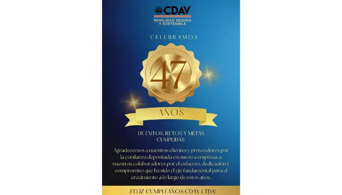 ¡Feliz Aniversario Cdav Ltda!