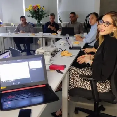 La Dra. Diana Reina, gerente del CDAV, particip&oacute; en la junta de la C&aacute;mara Colombiana de la Infraestructura Seccional Occidente