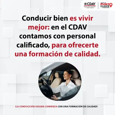 Formaci&oacute;n de calidad: el primer paso hacia una conducci&oacute;n responsable.