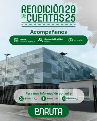 Rendici&oacute;n de Cuentas 2025 &ndash; enRuta presenta sus avances y resultados de gesti&oacute;n