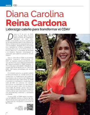 Diana Carolina Reina Cardona: Liderazgo que impulsa la transformación del CDAV.