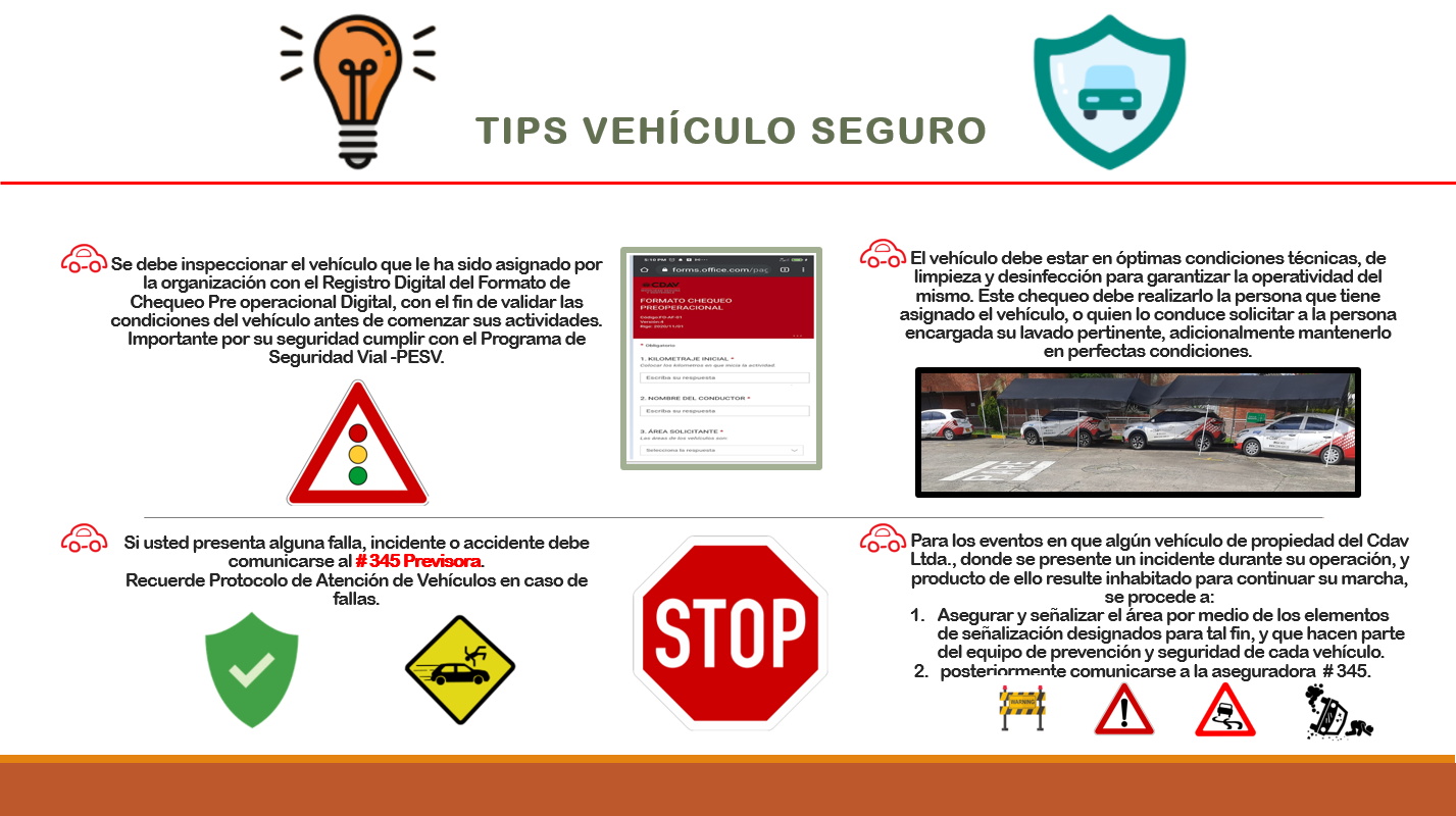 TIPS VEHÍCULO SEGURO