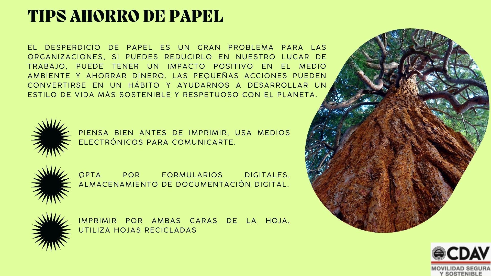 Tips ahorro de papel