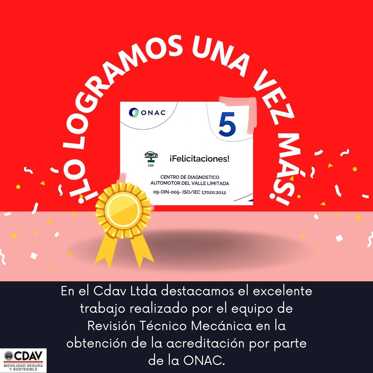 Reconocimiento ONAC 2022