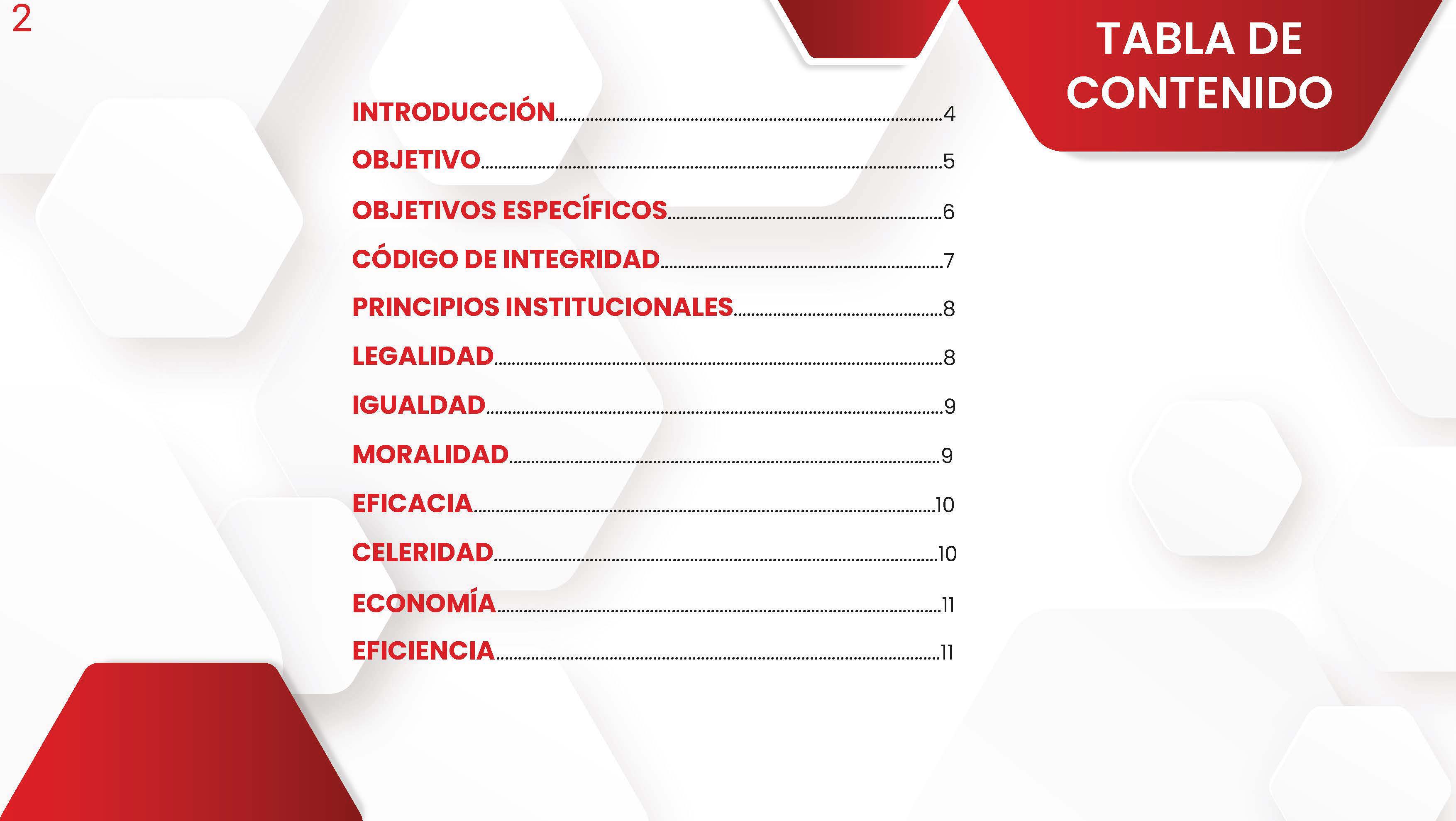 Código de integridad2