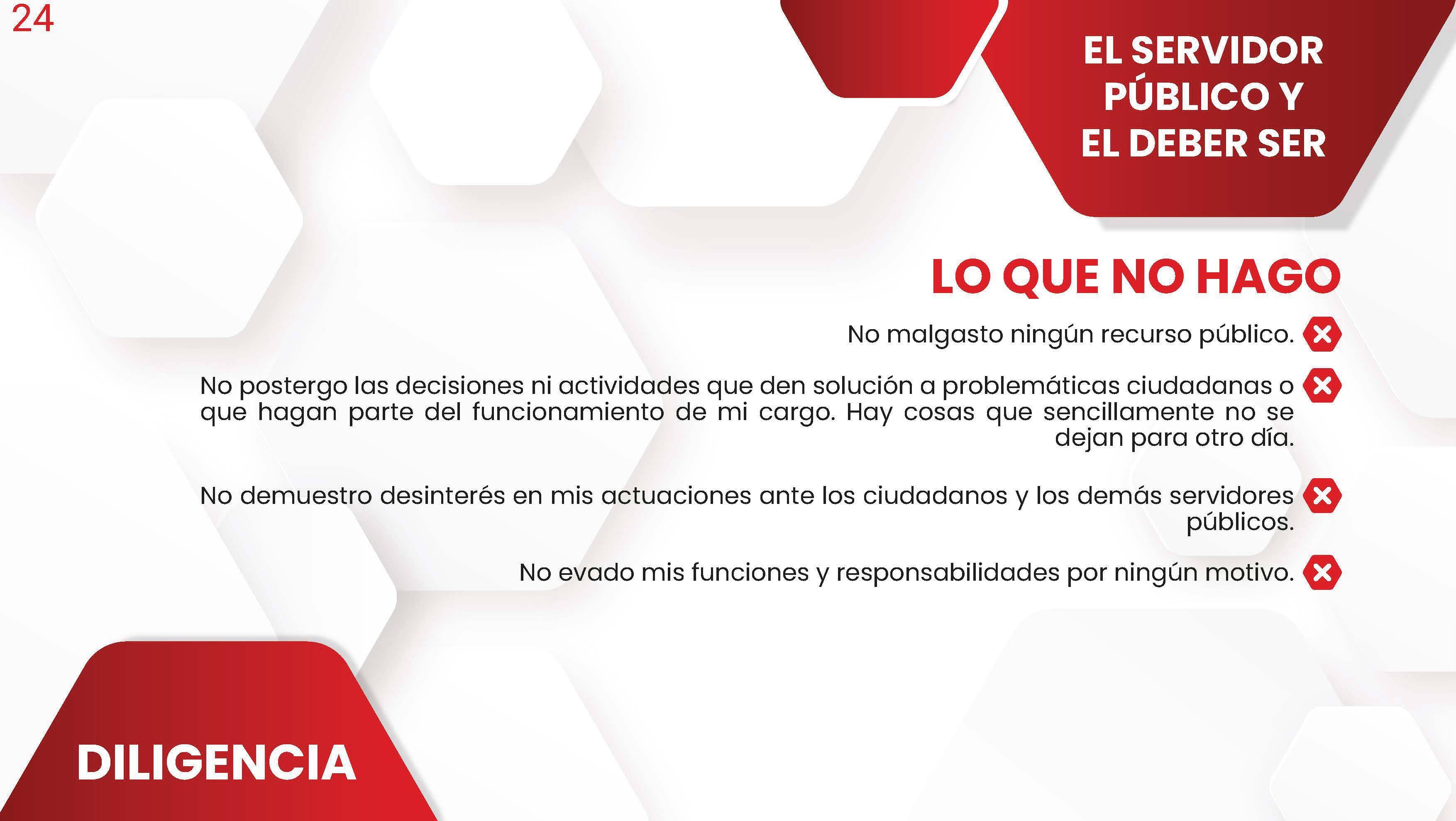 Código de integridad24