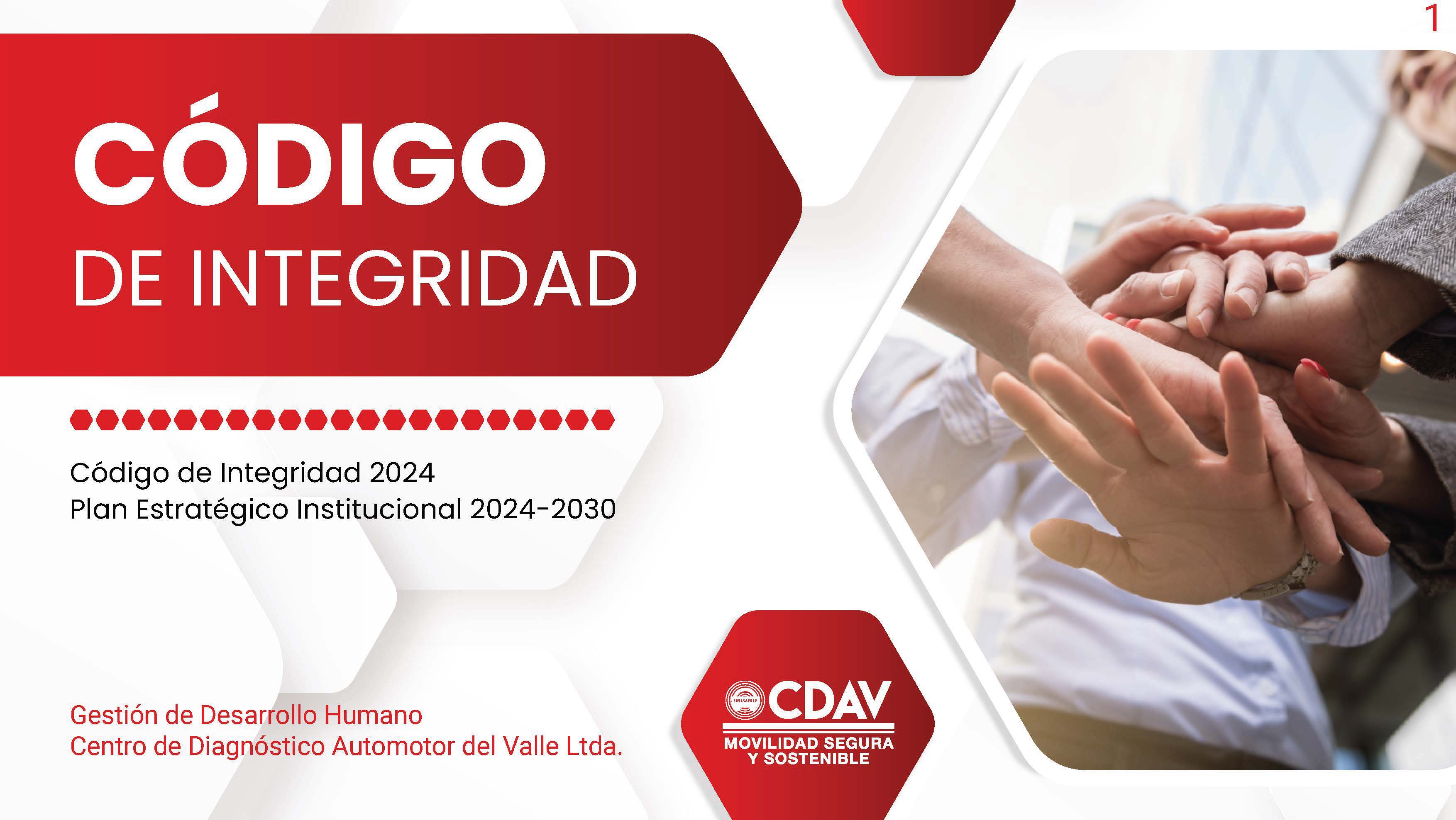 Código de integridad1 Código de integridad1