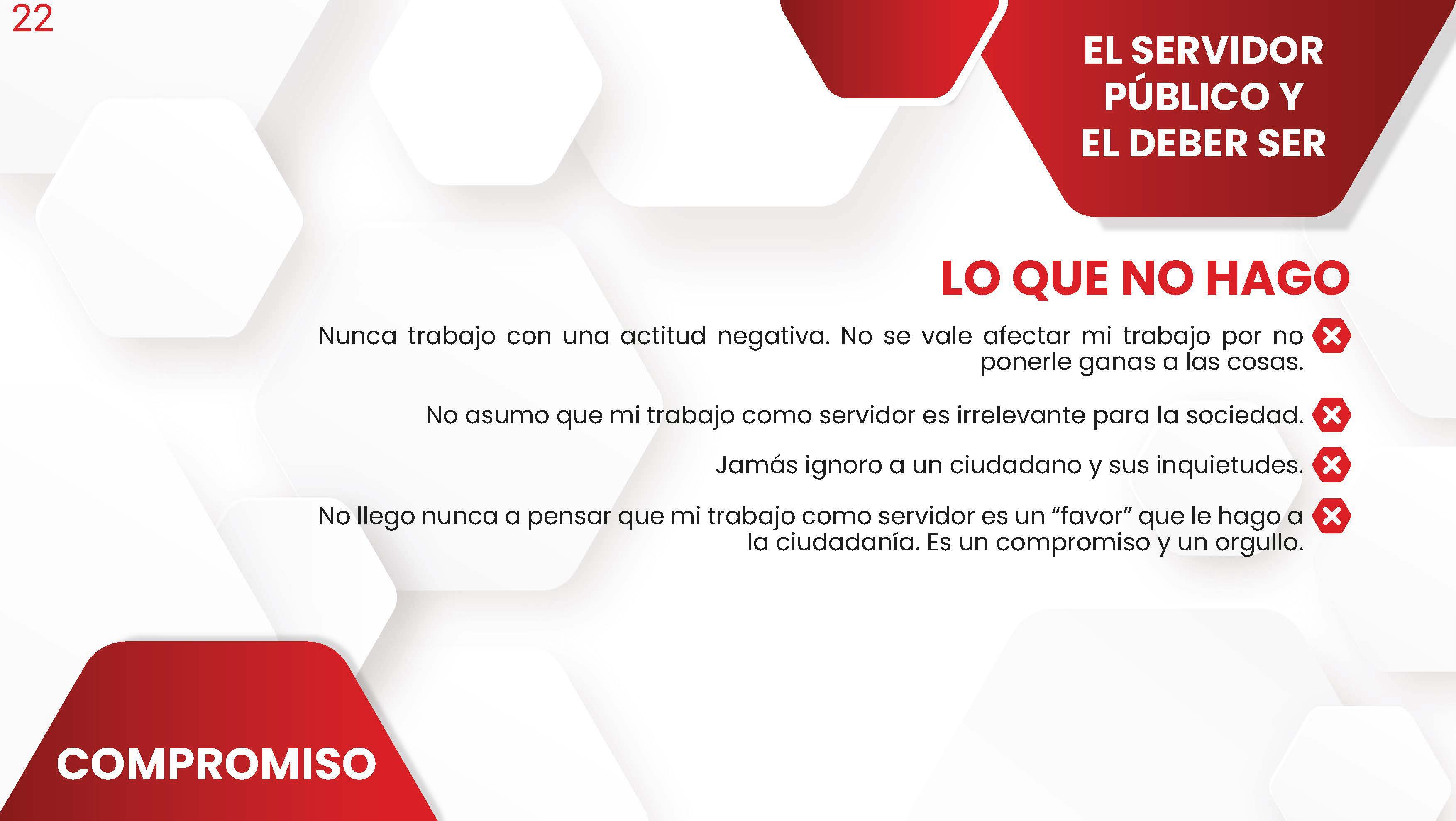 Código de integridad22 Código de integridad22