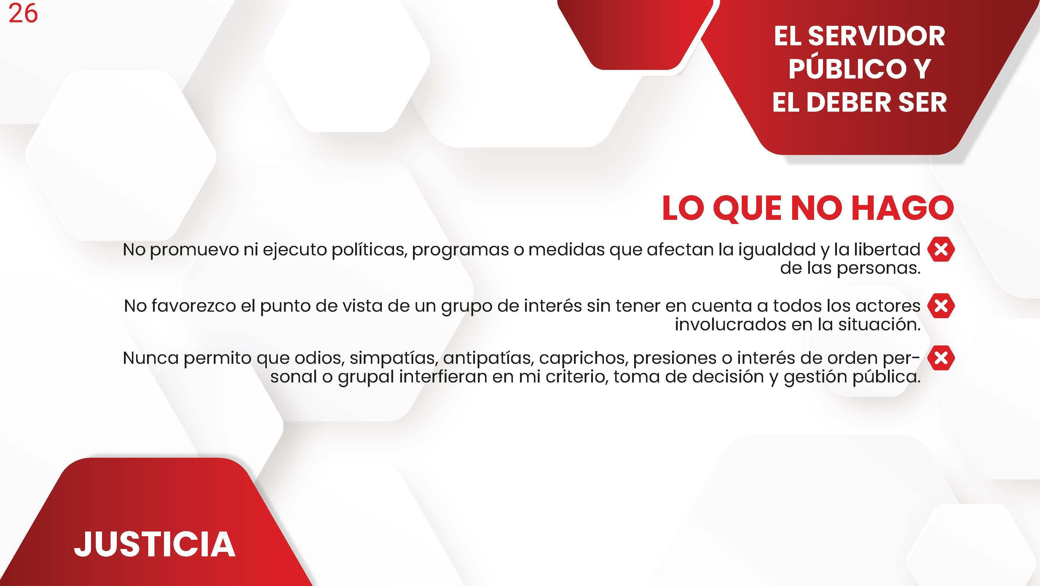 Código de integridad26 Código de integridad26