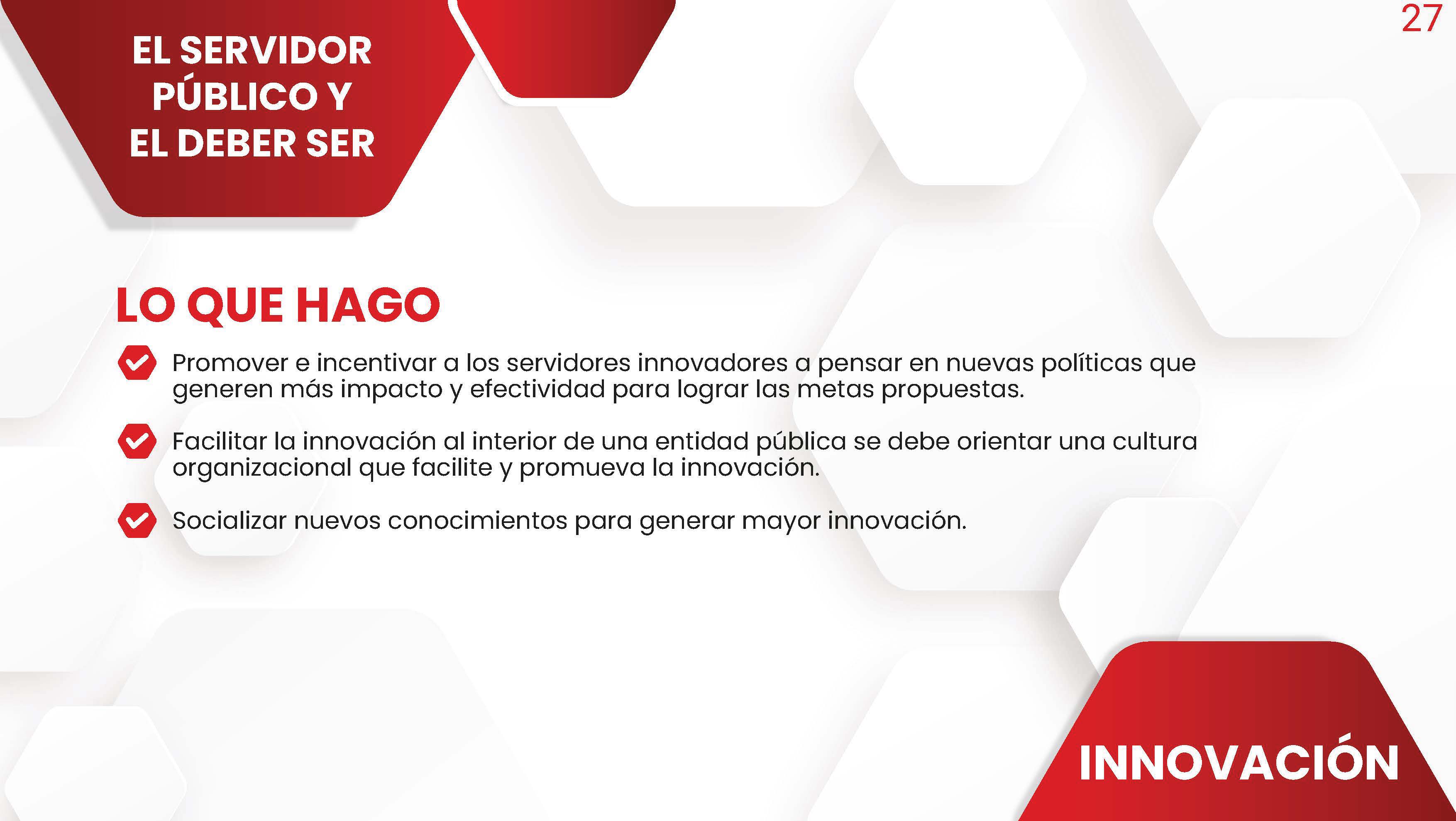 Código de integridad27 Código de integridad27