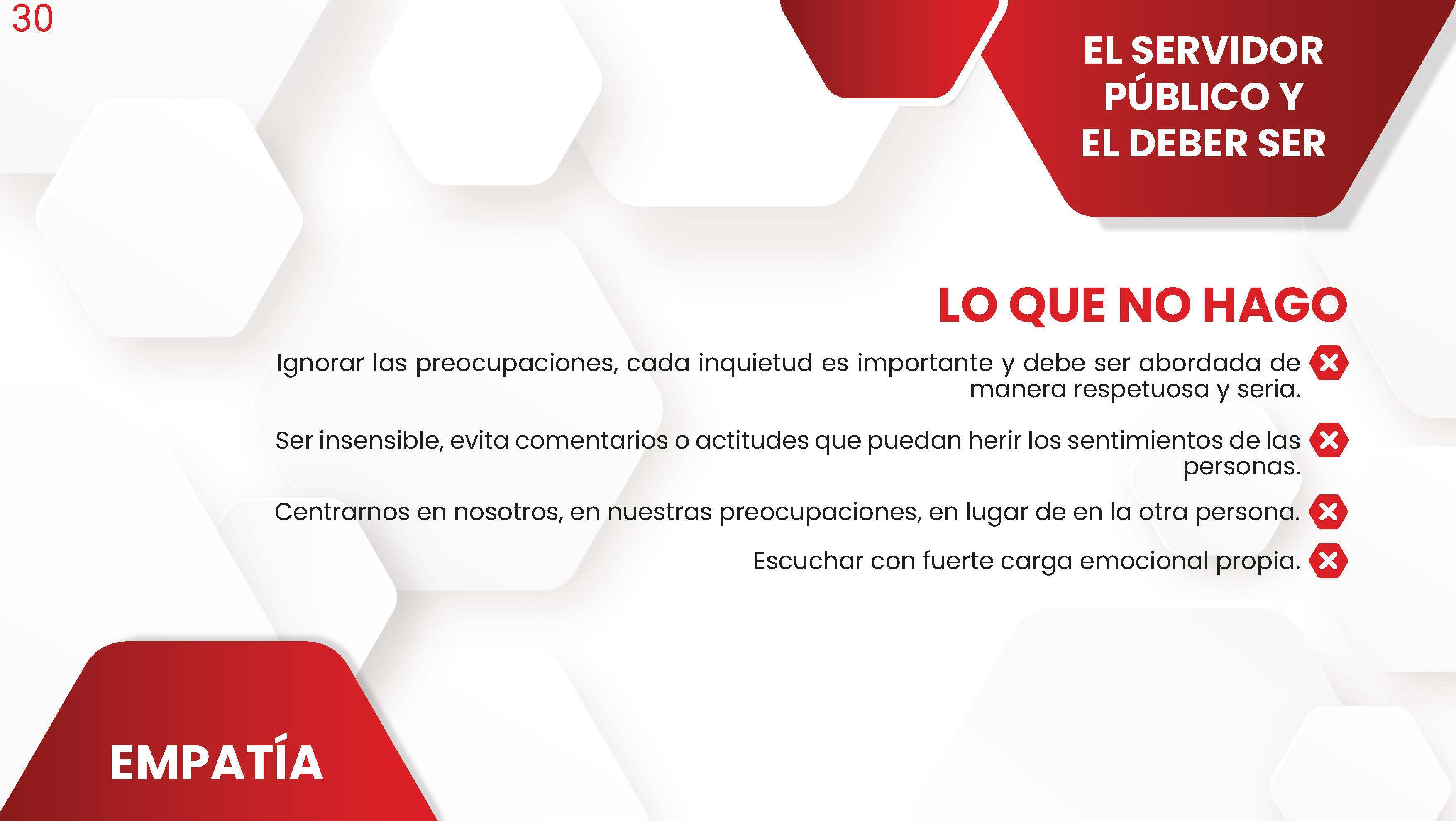 Código de integridad30 Código de integridad30